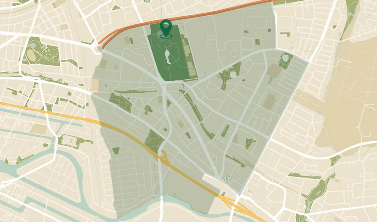 Minigolfplatz Hamburg Horn auf der Horner Rennbahn – 18 Bahnen in grüner Umgebung