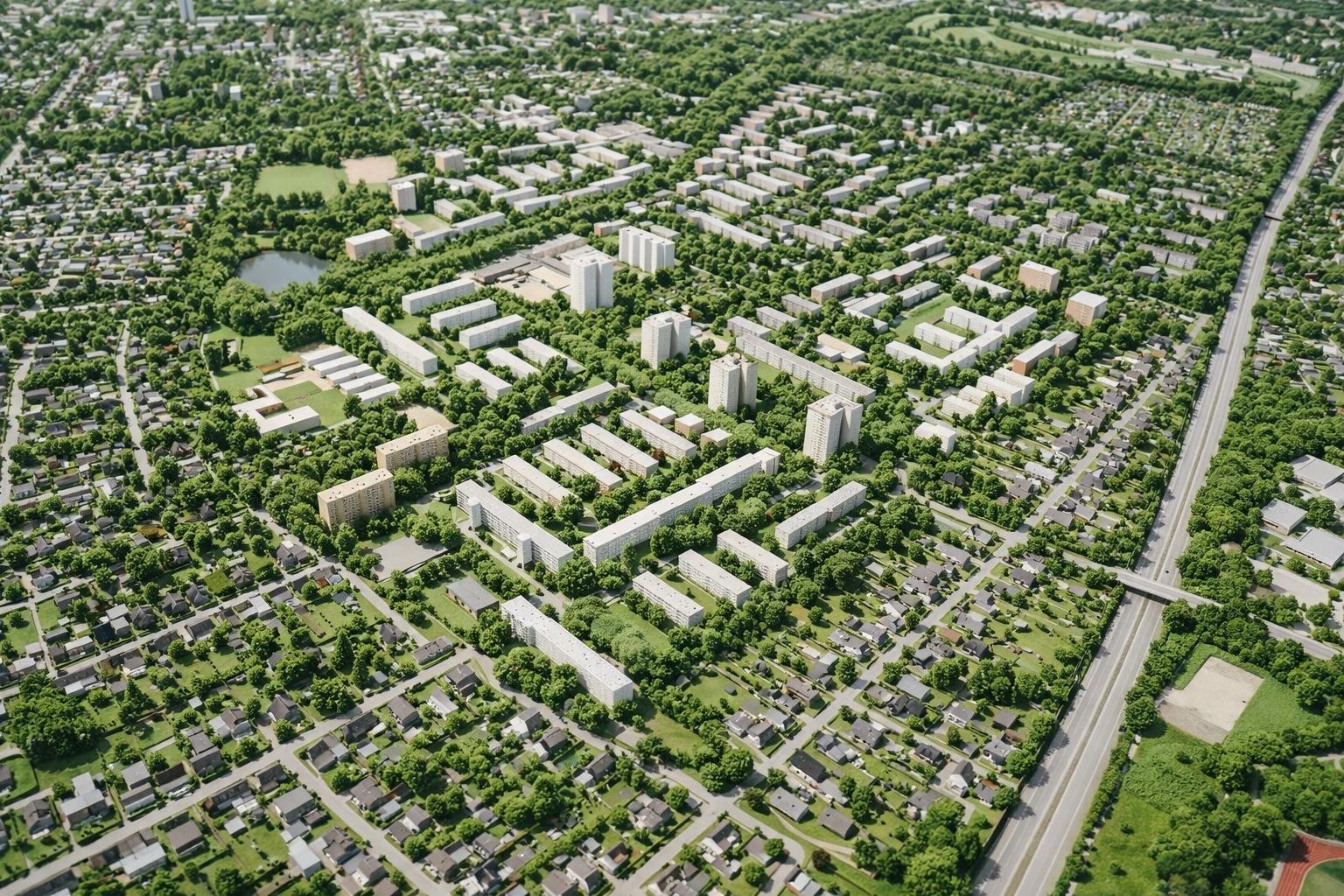 Rahmenplan Horner Geest 2040 – städtebauliche Übersicht und Planungsbereiche