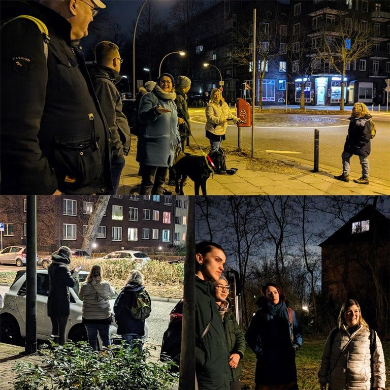 Dr. Katharina Schmidt vom NABU Hamburg erklärt Auswirkungen von Lichtverschmutzung auf Pflanzen und Tiere