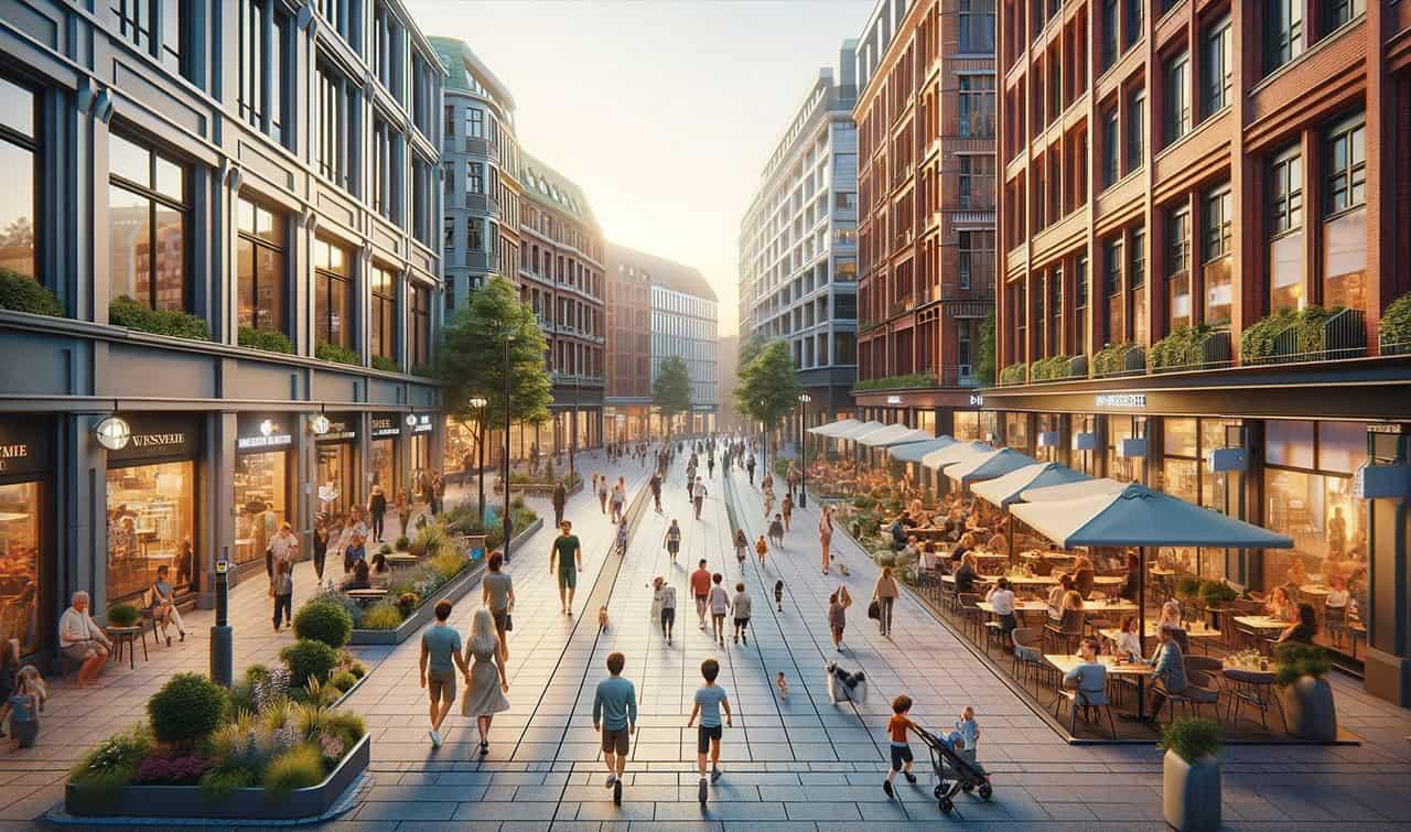 Zu Fuß in Hamburg-Horn – Gehwege, Naherholungsgebiete und Kleingärten im Stadtteil